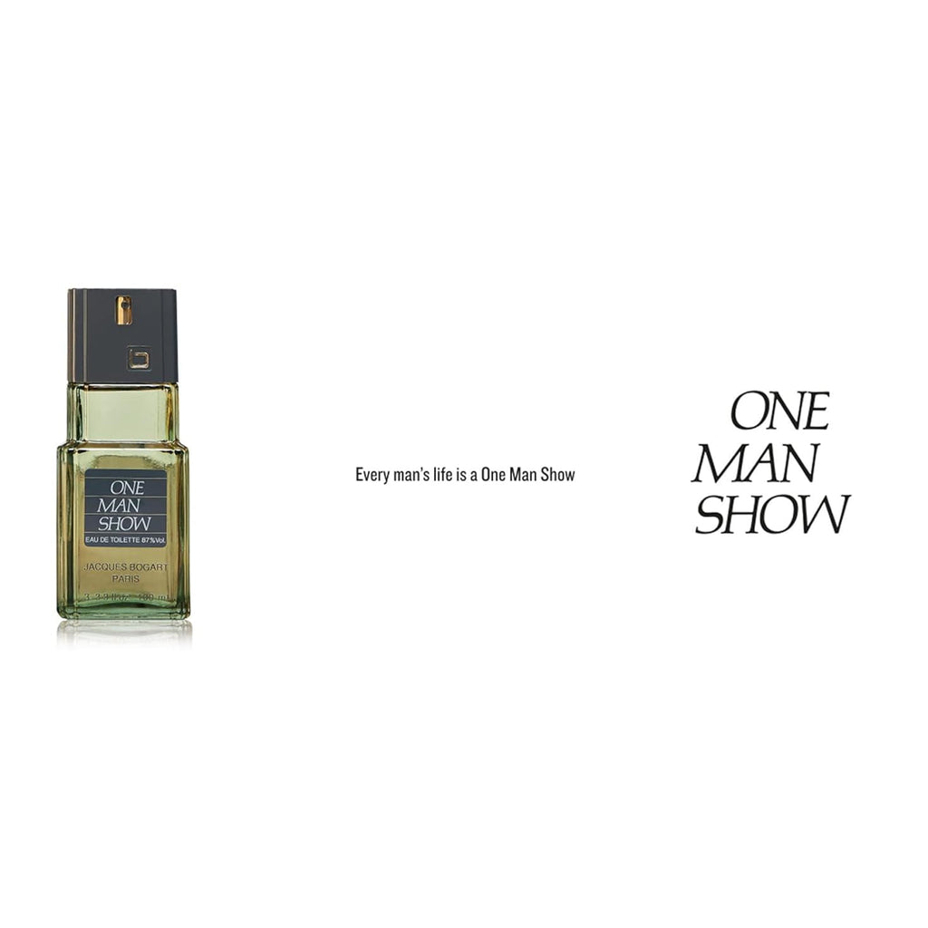 Jacques Bogart One Man Show For Men. Eau De Toilette Spray 3.3 Ounces