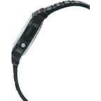 Casio F-91W-3Dg - Black Watch, Black/White, Strap