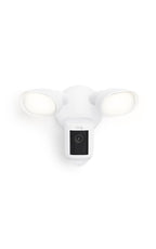 Ring Floodlight Cam Wired Pro, Home Or Business Security, Retinal 2K Video, Color Night Vision And Two-Way Talk With Audio+, White