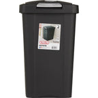 Sterilite 7.5 Gal. Black Touchtop Wastebasket - 1 Each