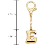 TTYY Initial Keychain For Women Handbag Charms Backpack Car Keyring for Sister Besties Mom Gold Letter Keychain