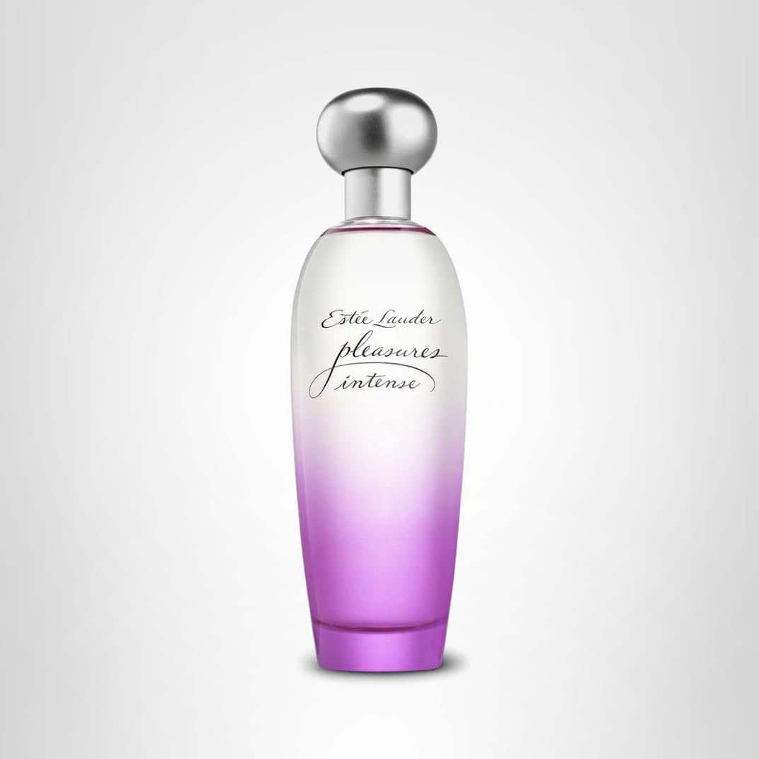 Estée Lauder Pleasures Intense Eau De Parfum Spray With Notes Of Peony, Pink Tiger Lily & Jasmine | Perfumes For Women, 3.4 Fl Oz