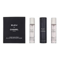 Chanel Bleu De Eau De Parfum Travel Spray for Men 3 X 0.7 Oz, 2.1 Fl Oz, 3 pc set (purse spray)