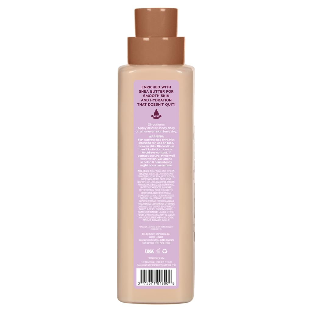 Tree Hut Hydraglow Body Lotion Cinnamon Dolce, Hydrating & Moisturizing Daily Body Lotion For Soft, Glowing Skin, Lightweight Non-Greasy Formula, 18 Fl Oz
