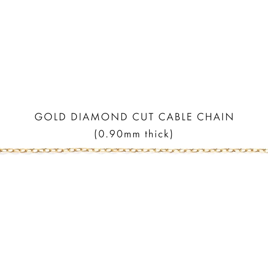 TSD Custom Dainty Name Necklace Personalized in Solid or Gold Plated or Sterling Silver by Jewlr, Customized Jewelry Necklace Gift for Women, Personalized with any Name or Word