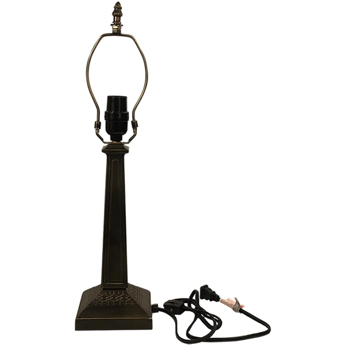 Huimeiju Table Lamp Base With 10-14 Inch Lampshade, Tiffany Table Lamp Base (Square)