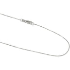 14K Yellow/White/Rose Gold Box Chain Necklace for Women and Men 14K Solid Gold Necklace with lobster clasp