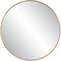 Uttermost 09928 Junius - Large Round Mirror-60 Inches Tall And 60 Inches Wide