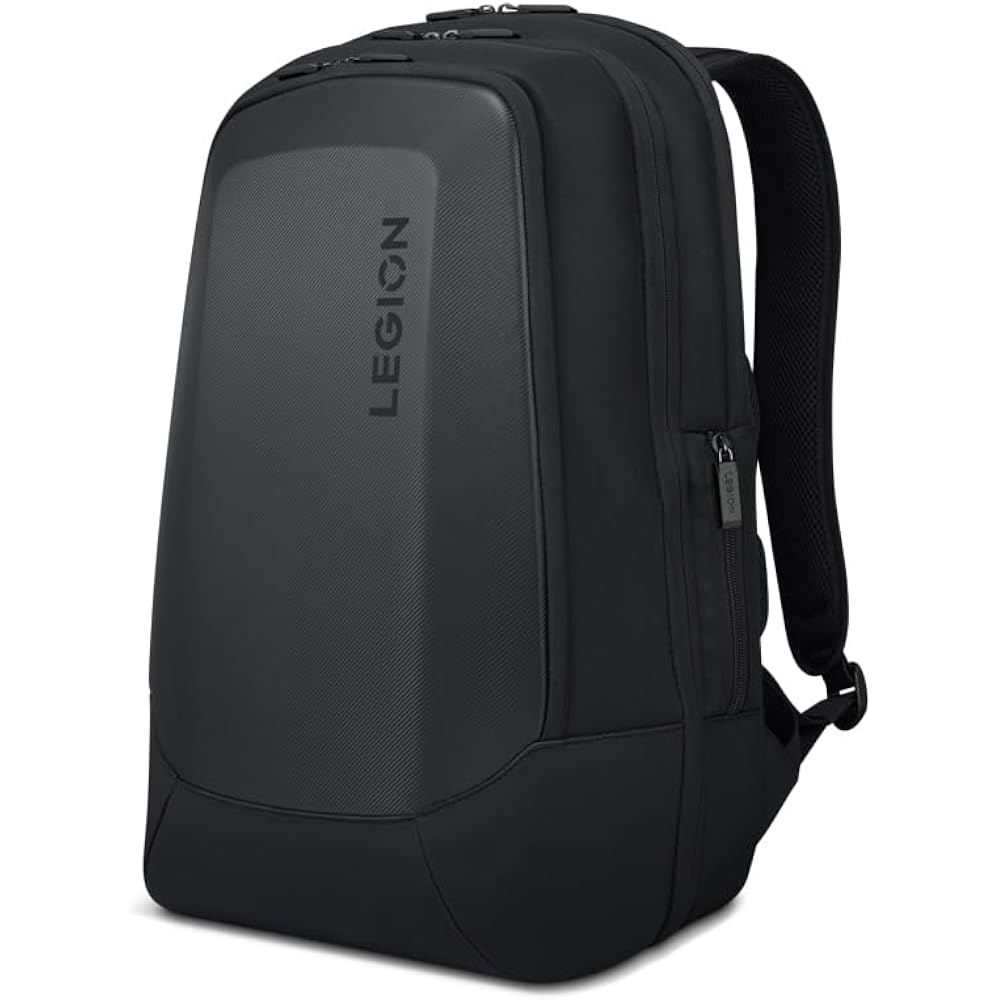 Lenovo - Legion 17” Armored Backpack – Gaming Laptop Bag – Double Layered Protection – Dedicated Storage Pockets – Durable Pack With Eva Front Shield