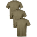 Soffe Men'S 3 Pack - Usa Poly/Cotton Military Tee