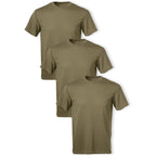 Soffe Men'S 3 Pack - Usa Poly/Cotton Military Tee