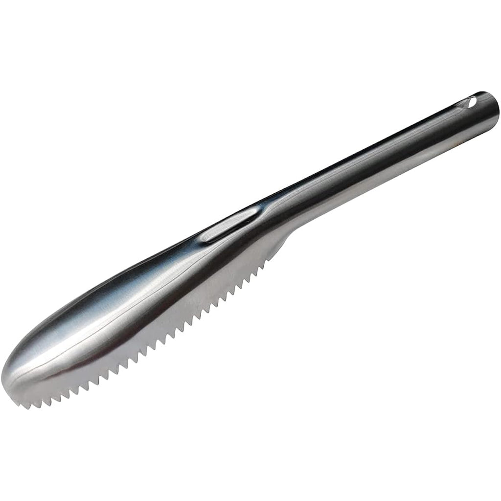 Fish Scaler, 304 Stainless Steel Fish Scaler Remover, Sawtooth Fish Descaler Tool for Family Kitchen, Seafood Markets
