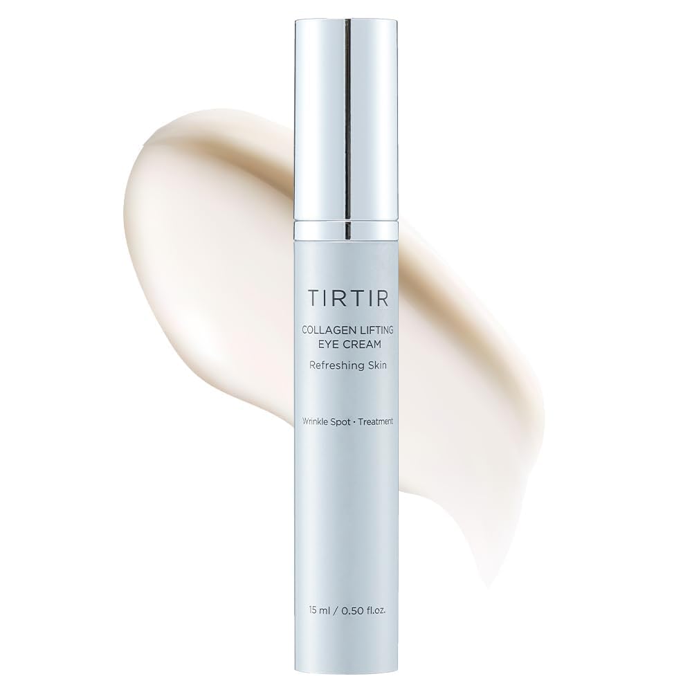 Tirtir Collagen Lifting Eye Cream - Roller Applicator, Wrinkle Spot Treatment, Revitalizing Moisturizer,Tightening Under Eye For Wrinkles,Fine Lines, Under Eye Bags, Lift Treatment For Men & Women