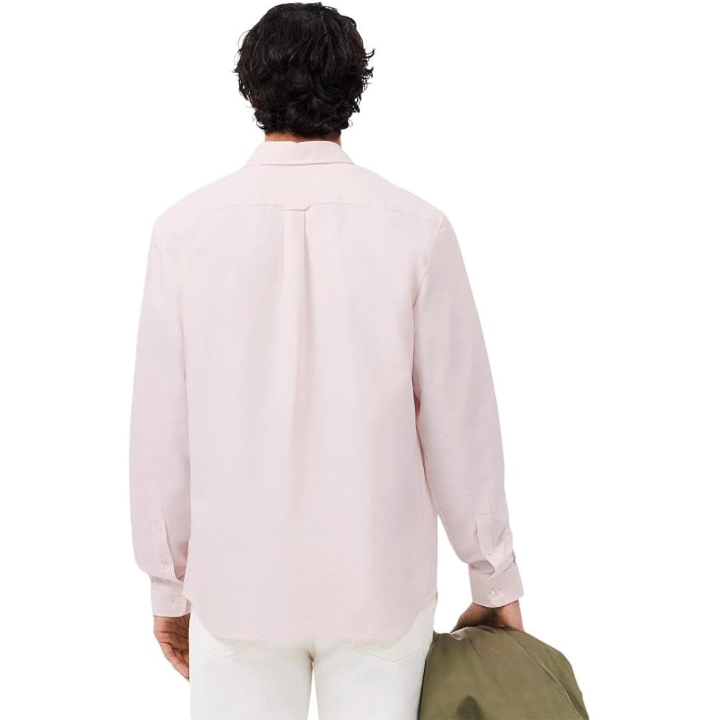 Lacoste Men'S Regular Fit Cotton Oxford Shirt