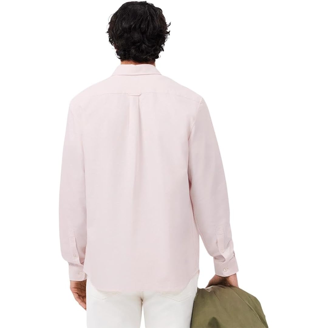 Lacoste Men'S Regular Fit Cotton Oxford Shirt