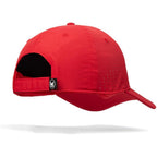 MISSION Cooling Vented Performance Hat Unisex Cap for Workouts, Golf & Running, Sweat & Water Activated Technology Team Red