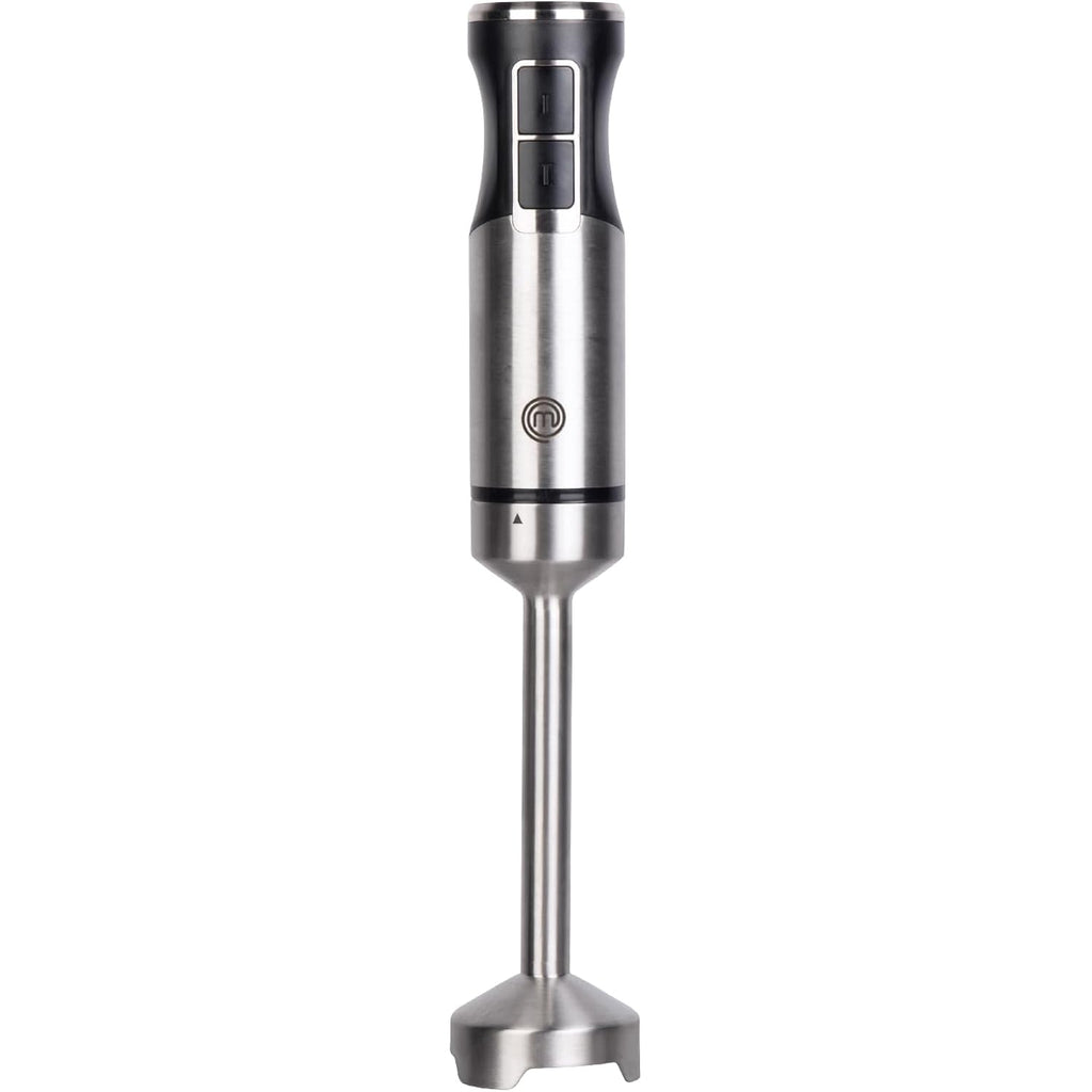 MasterChef Immersion Blender Handheld, Stainless Steel Hand Held Blending Stick Emulsifier, Puree Blender for Making Baby Food, Soup, Sauces etc, Powerful 400W Motor with Variable Speed Control