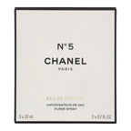 No. 5 By Chanel For Women, Set (Eau De Toilette Spray 0.7 Ounce, Two Eau De Toilette Refills, 0.7 Ounce Each)