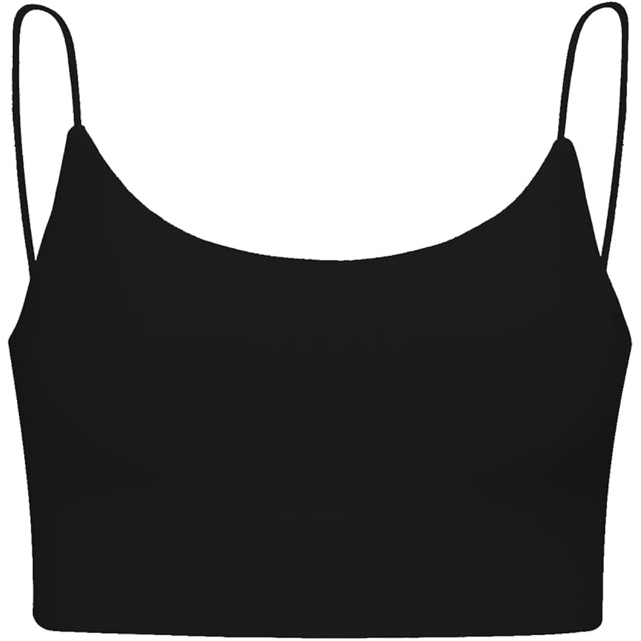 Women'S Sexy Spaghetti Strap Camisole Tank Tops Y2K Tube Slim Fitted Yoga Basic Cami Crop Top