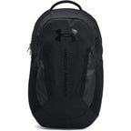 Under Armour Unisex-Adult Hustle 6.0 Backpack, (003) Black/Black/Black, One Size Fits Most