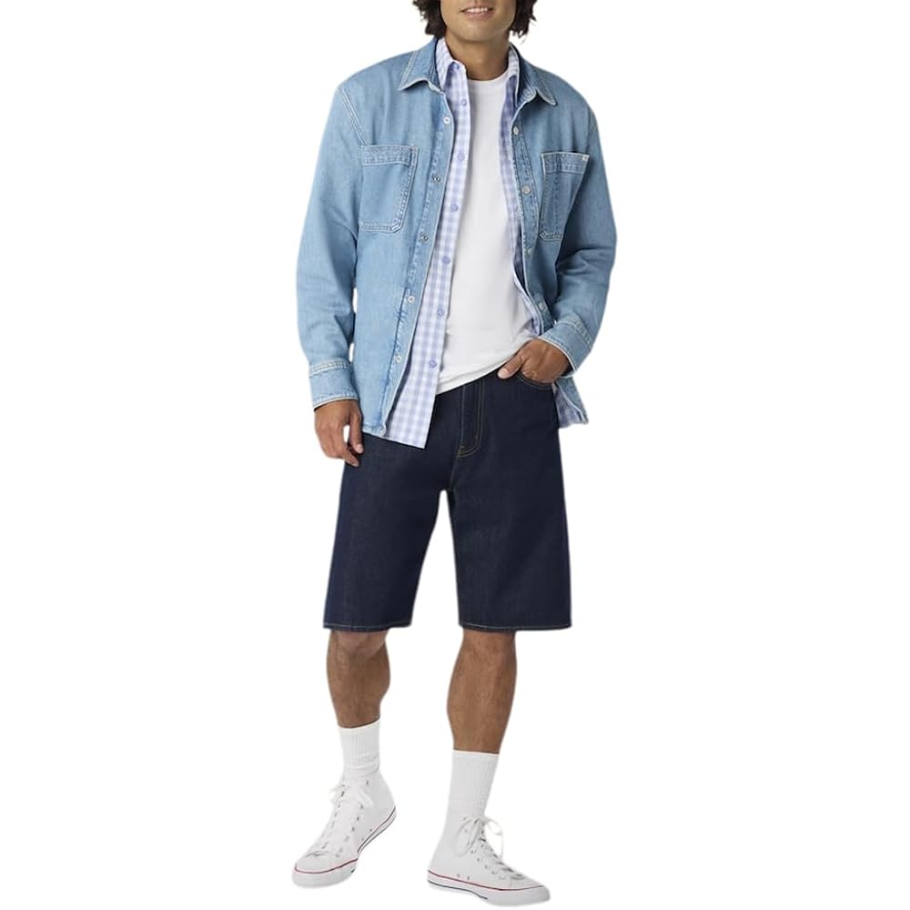 Levi Strauss Signature Gold Men'S Relaxed Jean Short (Also Available In Big & Tall)