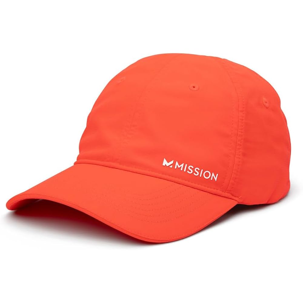 Mission Cooling Performance Hat, Unstructured Low-Profile Adjustable Fit - Upf 50 - For Running, Workouts & Outdoors