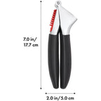 Oxo Good Grips Heavy Duty Garlic Press, Die-Cast Zinc, Black