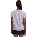 Under Armour Women's Varsity Short Sleeve T Shirt (536) Purple Crest / / Purple Luxe