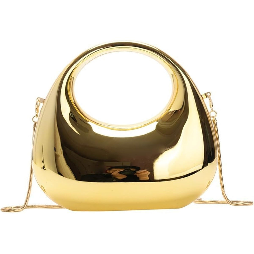 Acrylic Handbags for Women Cute Acrylic Clutch Small Unique Purse Trendy Metal Evening Bag for Party Cocktail