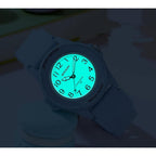 Womens Watches with Night Light, Waterproof Sports Watch, Analog, Quartz, Lightweight, Big Face