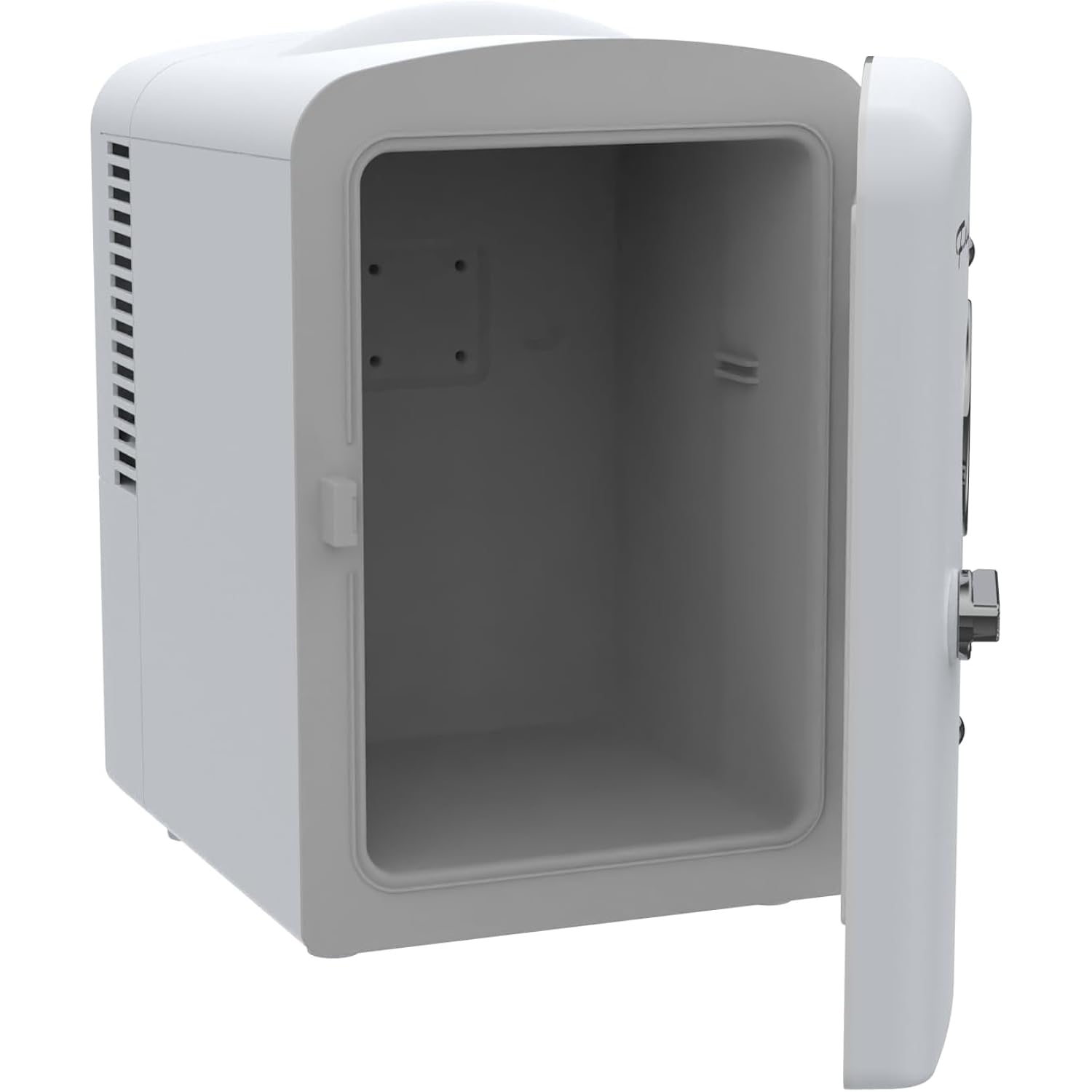 Frigidaire EFMIS171 Retro Mini Portable Personal Fridge - Ideal for Home, Office or Dorm - Includes Carrying Handle, AC/DC Wall/Car Charger (White)