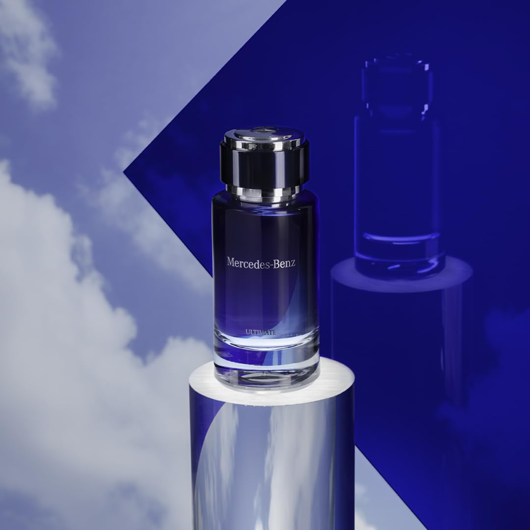 Mercedes Benz for Men Ultimate - Eau de Parfum - Long Lasting Cologne for Men - Amber and Patchouli Cologne - Travel Size Perfume - 1.3 oz EDP