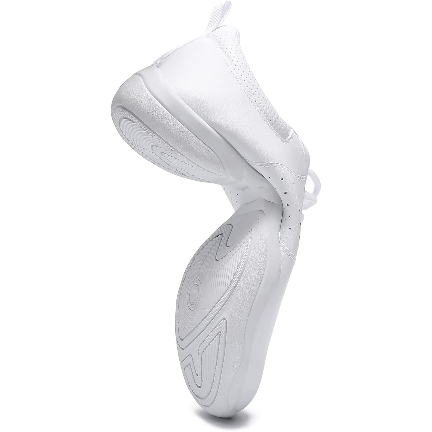 Cheer Shoes Girls White Dance Shoes Youth Cheerleading Sports Training Athletic Comfortable Shoes Flats Girl