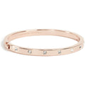 kate spade new york Set in Stone Metal Hinged Bangle