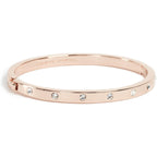 kate spade new york Set in Stone Metal Hinged Bangle