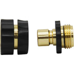 Twinkle Star 3/4 Inch Garden Hose Fitting Quick Connector Set, 4 Sets | Male And Female 4 Sets, Garden Hose Adapter, Quick Connect Hose Fittings, Water Hose Quick Connect Fittings