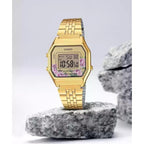 Casio Digital 4549526178559, Gold, 33.5×28.6×8.6Mm, Bracelet