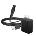 5V 1A Shaver Charger for Philips Norelco 2400 3600 3900 5400 7800 MG5910 MG7910 MG9510 MG9520 Trimmer, Power Cord 5V USB Charging Cable Replacement Philips 3000 5000 7000 9000 Series Razor (3.3FT)