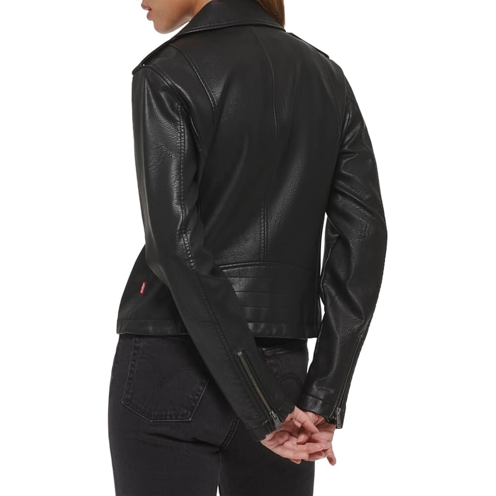 Levi'S Women'S The Classic Faux Leather Moto Jacket (Regular & Plus Size)