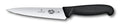 Victorinox Fibrox 6 Inch Straight Edge Chef's Knife, Kitchen Knife with Stainless Steel Blade, Non-Slip Handle, Dishwasher Safe, Black