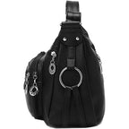 Mintegra Women Crossbody Bag Leather Handbag Pocketbook Lightweight Shoulder Purse | Leather