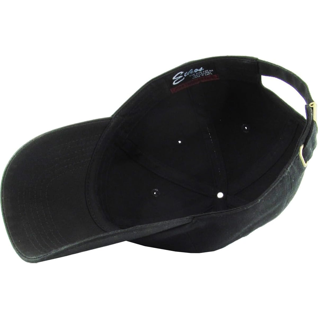 KBETHOS Classic Unisex Cotton Adjustable Low Crown Baseball Cap – Plain Dad Hat