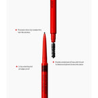 MAKE Beauty Nano Brow, Micro Eyebrow Pencil. Long-Lasting Smudgeproof Eye Brow Makeup for Hairlike Lines. Precision Liner for Natural-Looking Eyebrows - Shade, Soft Black