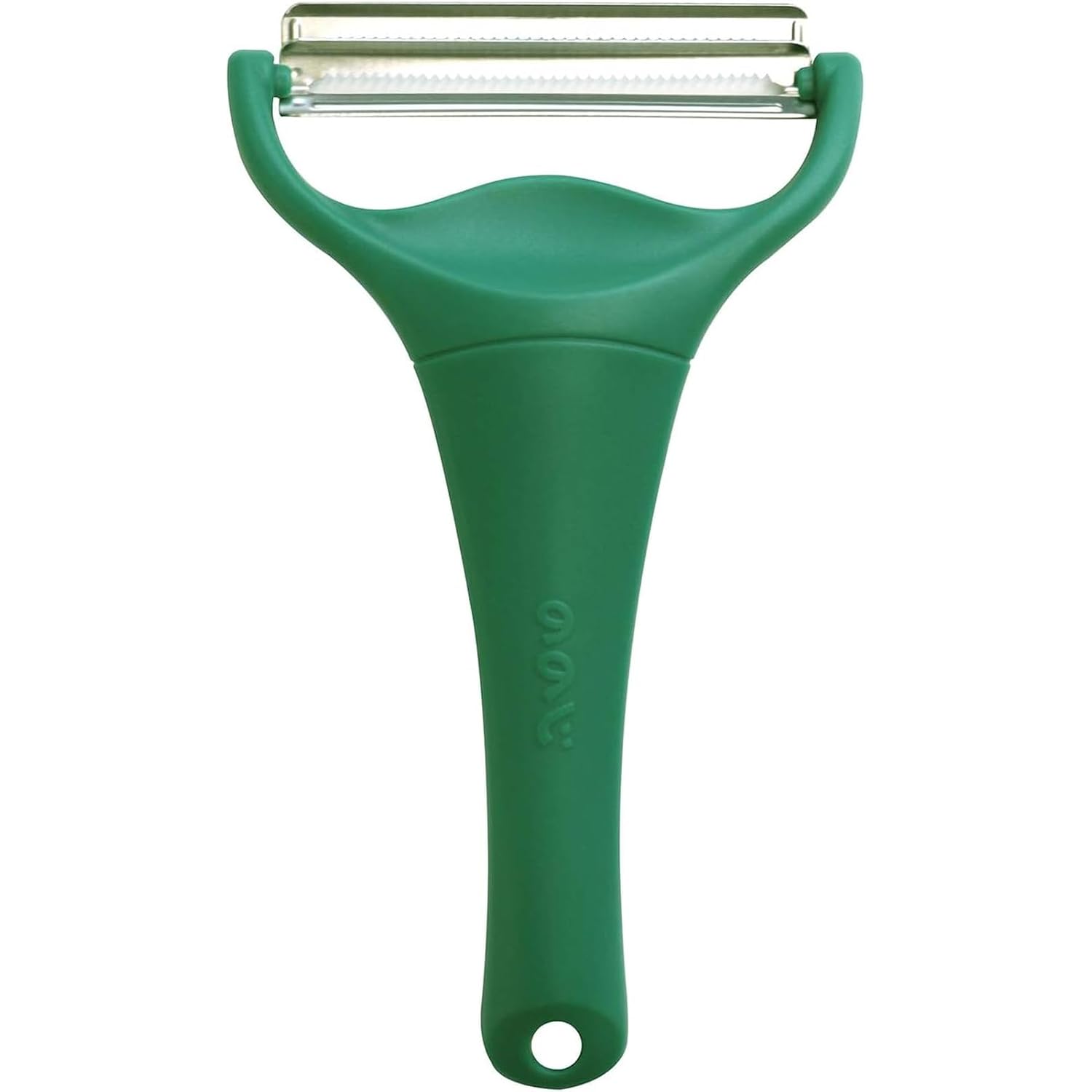 Nonoji Max Cabbage Peeler And Shredder With Non-Slip Handle, Julienne, 2 Sharp Blades For Vegetable Peeling, Kitchen, Dark Green
