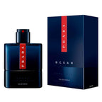 Prada Luna Rossa Ocean Eau De Parfum Spray For Men, 3.4 Ounce