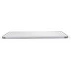 Kitchenaid Classic Plastic Cutting Board With Perimeter Trench And Non Slip Edges, Dishwasher Safe, 12 Inch X 18 Inch, White And Gray