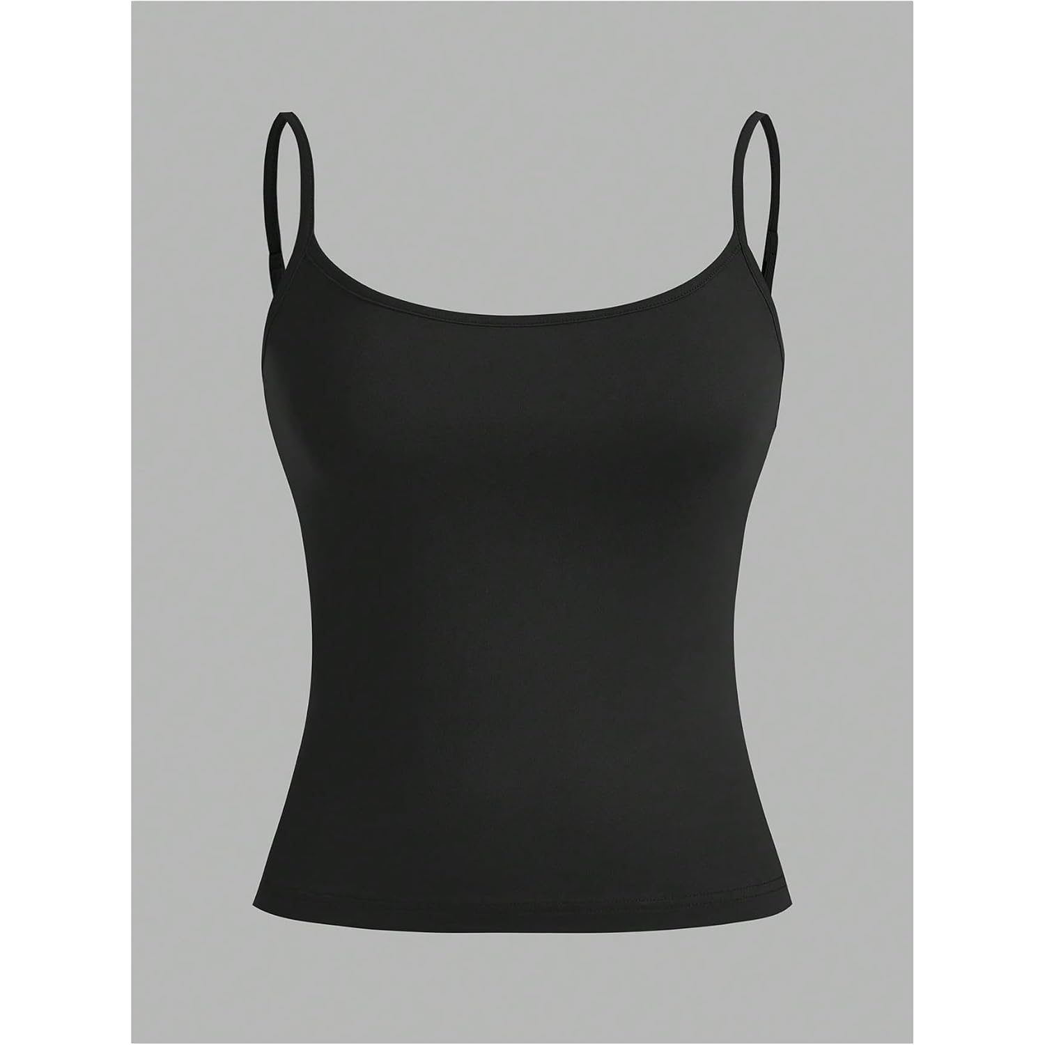 Soly Hux Women'S Sleeveless Crop Camisole 3 Packs Spaghetti Strap Tank Tops Slim Fit Cami Shirts