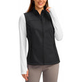 Soothfeel Women'S Vest With Zipper Pocekts Lightweight Softshell Sleeveless Jacket Hiking Travel Golf Running Vest For Women