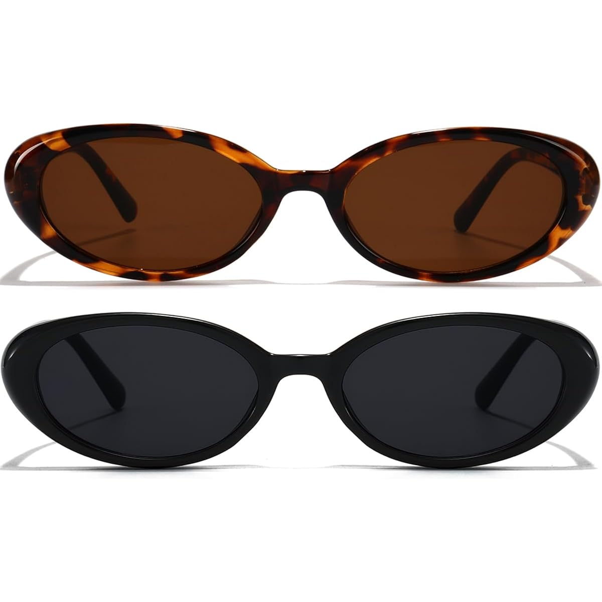 Oval Sunglasses For Women Men Fashion Small 90S Style Sun Glasses Uv400