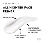 Urban Decay All Nighter Longwear Face Primer - Smoothing & Hydrating Base For Foundation Face Makeup, Sheer & Lightweight, Helps Smooth & Even Skin, For All Skin Types, Paraben-Free, Vegan